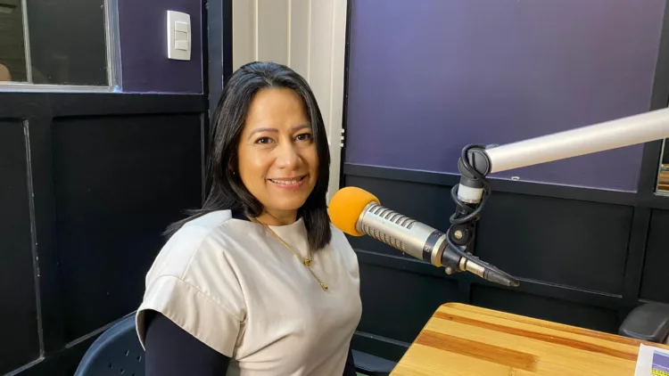 Doctora Gina Istúriz, embarazo