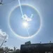 Un fenómeno óptico sorprendió a los carabobeños este sábado, con la formación de un halo solar en torno al sol.