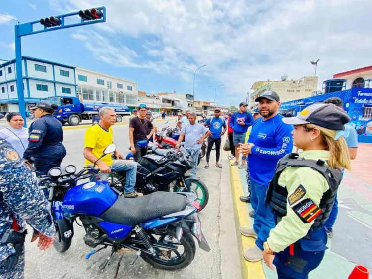 Alirio Sánchez, alcalde del municipio Juan José Mora, aseguró que su gestión implementará nuevas medidas de sanción contra motorizados que no cumplan las normas de tránsito vigentes.