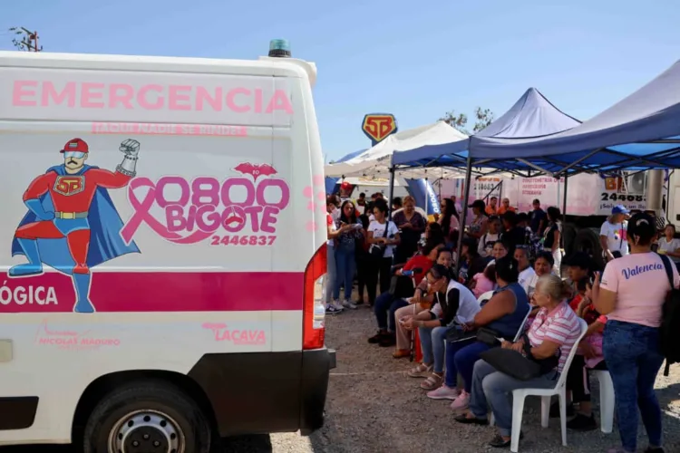 En una jornada masiva de atención integral, más de 500 mujeres carabobeñas fueron atendidas en la Gran Bases de Misiones de Flor Amarillo.