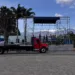 El alcalde León Jurado Laurentín anunció el cierre parcial de la avenida Don Julio Centeno durante un plazo de unas tres horas este sábado, debido a la instalación de la tarima principal de los Carnavales de San Diego 2025.