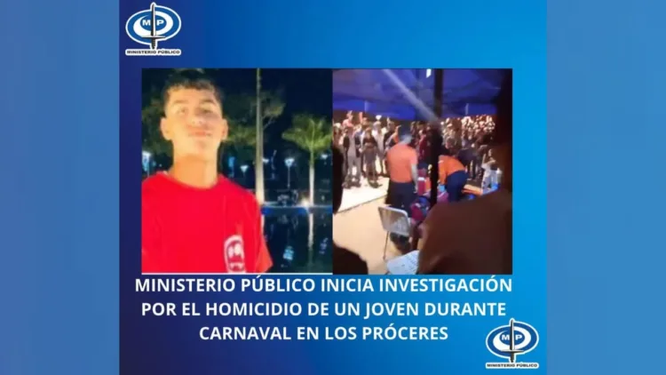 El Ministerio Público investigará el asesinato de un joven de 19 años, ocurrido en el Paseo Los Próceres de Caracas, a manos de un grupo de personas que presuntamente jugaban "carnaval".