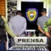 Dos sujetos fueron detenidos en Los Guayos por presuntamente formar parte de un grupo de delincuencia organizada dedicado a vender drogas.