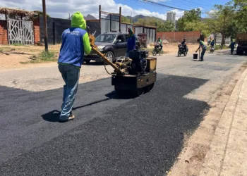 trabajos de bacheo
