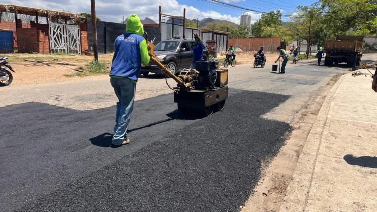trabajos de bacheo