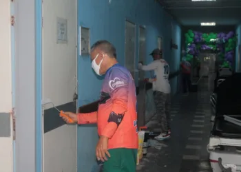 Las autoridades carabobeñas avanzan en las labores de rehabilitación y mantenimiento de la Ciudad Hospitalaria Enrique Tejera (CHET).