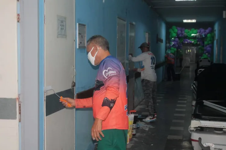 Las autoridades carabobeñas avanzan en las labores de rehabilitación y mantenimiento de la Ciudad Hospitalaria Enrique Tejera (CHET).