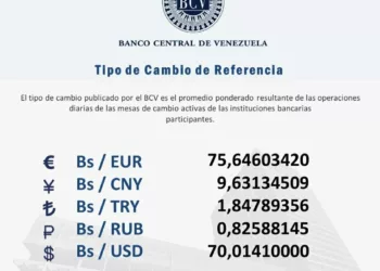 Y llegó a los 70 bolívares el dólar oficial