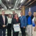 El Colegio Santa Rosa rindió un homenaje a la labor de la Sociedad Amigos de Valencia, con la entrega de la orden "Licenciado Ángel Núñez Henriquez".