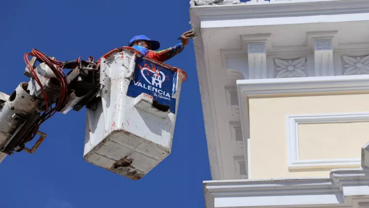 En días recientes la municipalidad llevó a cabo la rehabilitación de la fachada del Teatro Municipal del Valencia, bajo los lineamientos de la alcaldesa Dina Castillo y el gobernador Rafael Lacava.