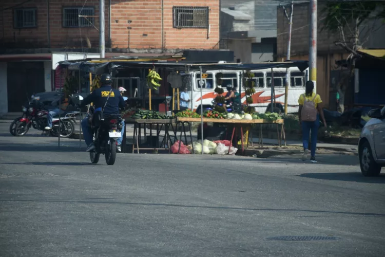 desalojo de buhoneros