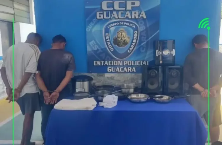 Una banda delictiva conocida como "Los Quinteros de Guacara" fue desmantelada por funcionarios de la Policía del estado Carabobo.