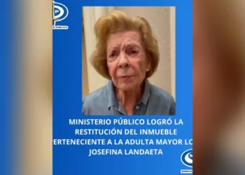 El Ministerio Público restituyó la propiedad de un inmueble ubicado en La Castellana a una señora de unos 100 años de edad.