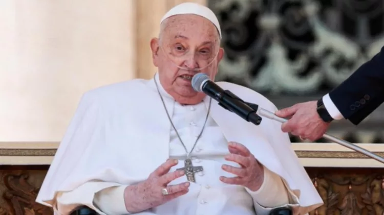 El papa Francisco ha hecho una nueva aparición este domingo en la peregrinación jubilar de los enfermos y del mundo sanitario.