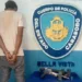 Dos ciudadanos fueron detenidos por portar armas de fuego de manera ilícita en el sector conocido como "invasiones Parque Valencia".