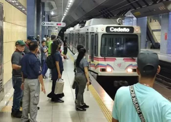 pasaje en el Metro