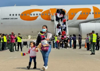 Un total de 199 migrantes venezolanos retornaron al país este viernes 25 de abril en el marco del Plan Vuelta a la Patria.