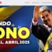 El plazo de entrega del bono Desarrollo y Prosperidad está previsto para culminar hoy, de acuerdo a lo anunciado por el Gobierno nacional.