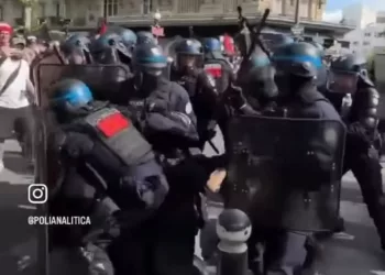 Varios detenidos en Francia durante protestas sindicales este 1ero de mayo Día Internacional del Trabajador.