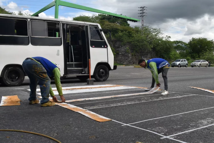 demarcación vial
