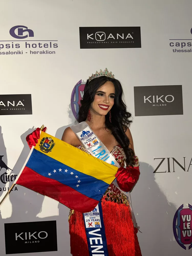 Yessika Pavelic quedó de 1era finalista en el Miss Tourism Planet 2025