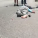 Murió motorizado