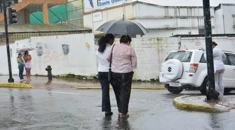 Lluvias de intensidad moderada