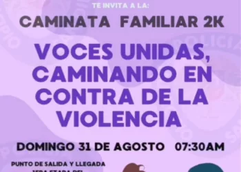 “Voces unidas caminando en contra de la violencia