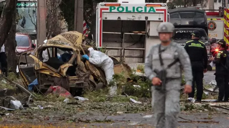 Atentado en Colombia