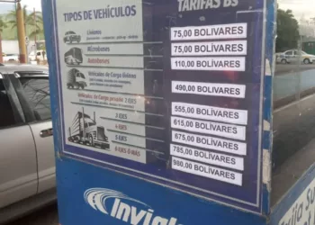 tarifas en peajes