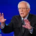 Democratic presidential hopeful Senator Bernie Sanders makes a point as he and former US vice president Joe Biden take part in the 11th Democratic Party 2020 presidential debate in a CNN Washington Bureau studio in Washington, DC on March 15, 2020. (Photo by Mandel NGAN / AFP) (Photo by MANDEL NGAN/AFP via Getty Images)