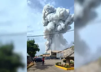 Explosión en una fábrica