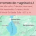 Temblor se sintió en Venezuela y Colombia