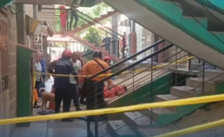colapso de unas escaleras