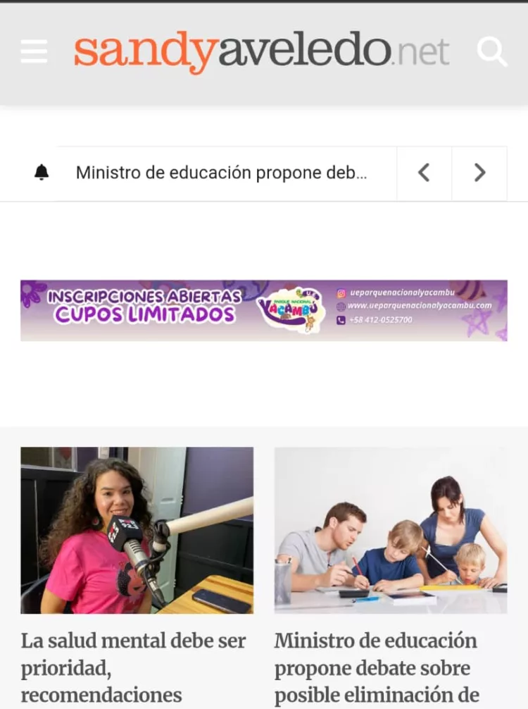 www.sandyaveledo.net cumple nueve años