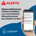 Ninguna entidad bancaria