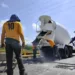 trabajos en viaducto