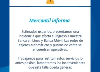 plataforma del Banco Mercantil