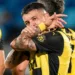 20250201/ Daniel Rodriguez - adhocFOTOS/ URUGUAY/ MONTEVIDEO/ ESTADIO CENTENARIO/ Progreso ante Peñarol por la fecha 1 del Torneo Apertura, en el estadio Centenario.
En la foto: Diego García tras su gol durante Progreso ante Peñarol por la fecha 1 del Torneo Apertura, en el estadio Centenario. Foto: Daniel Rodriguez /adhocFOTOS
