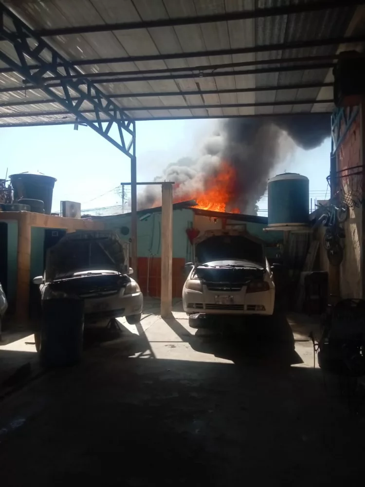 Incendio de inmueble