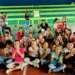 Niños disfrutaron