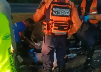 hecho vial en la autopista Sur