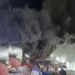 incendio en mercado de Coche