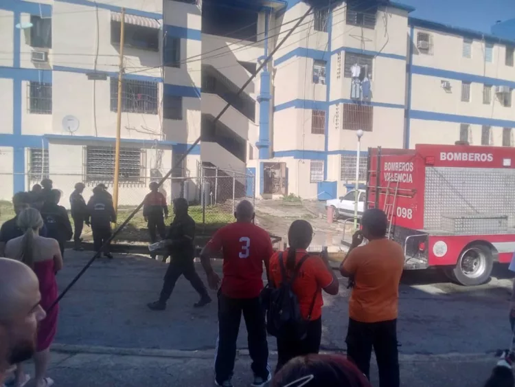 incendio en un apartamento