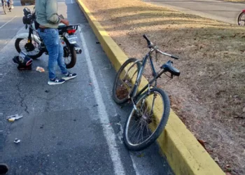 Ciclista atropellado
