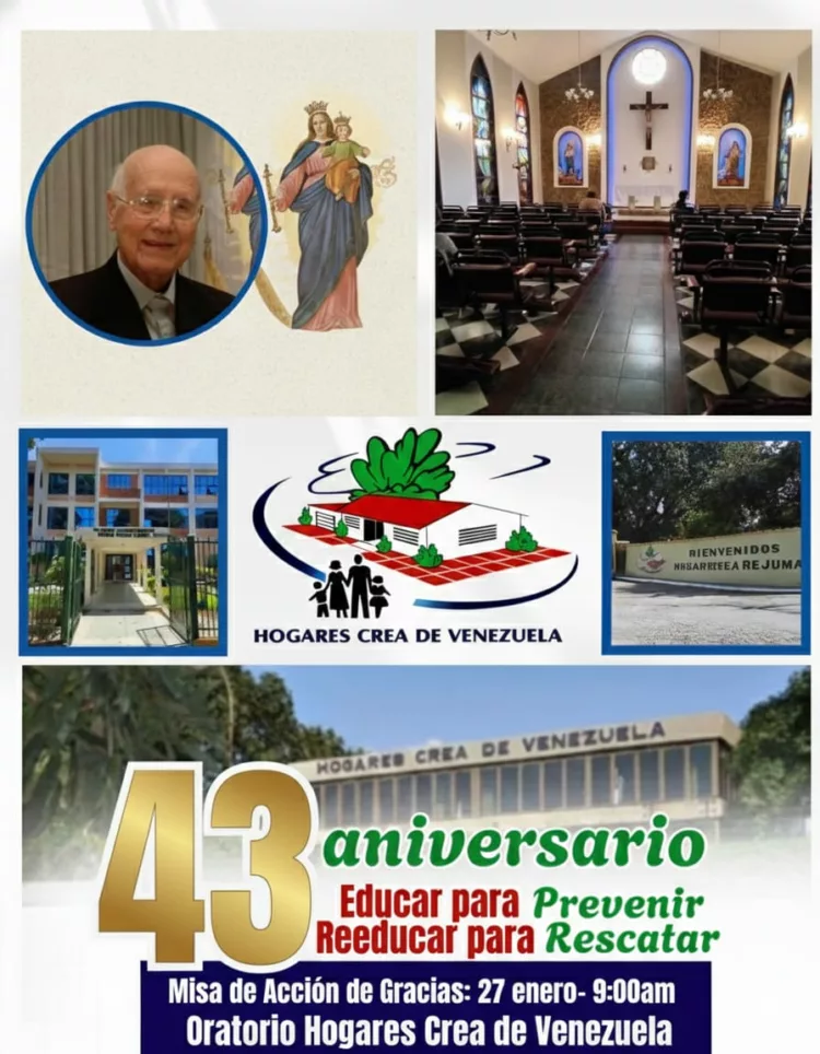 Hogares Crea cumple 40 años transformando vidas