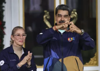 Nicolás Maduro y Cilia Flores. Foto archivo.