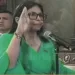 juramentada como Presidente encargada