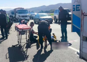 Ciclista murió