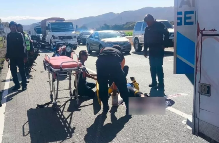 Ciclista murió